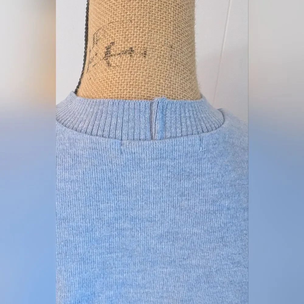 Steve Madden Women's Sky Blue Crewneck Dress